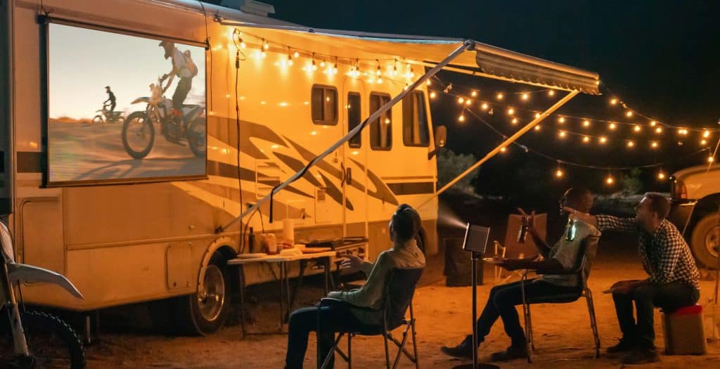 Wall Street Journal Ranks Best Projector for Camping Trips – RVBusiness – Breaking RV Industry News