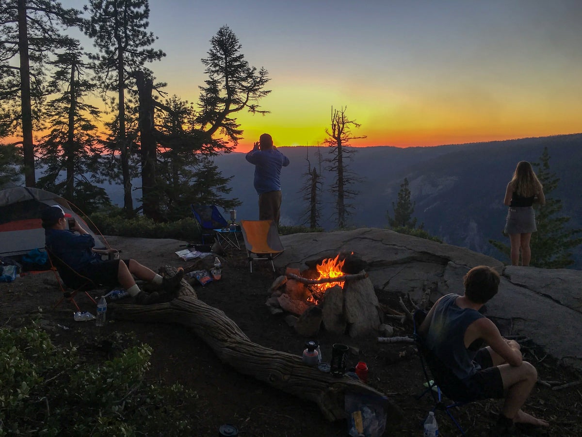 Unique camping trips - Backpacking in Yosemite National Park