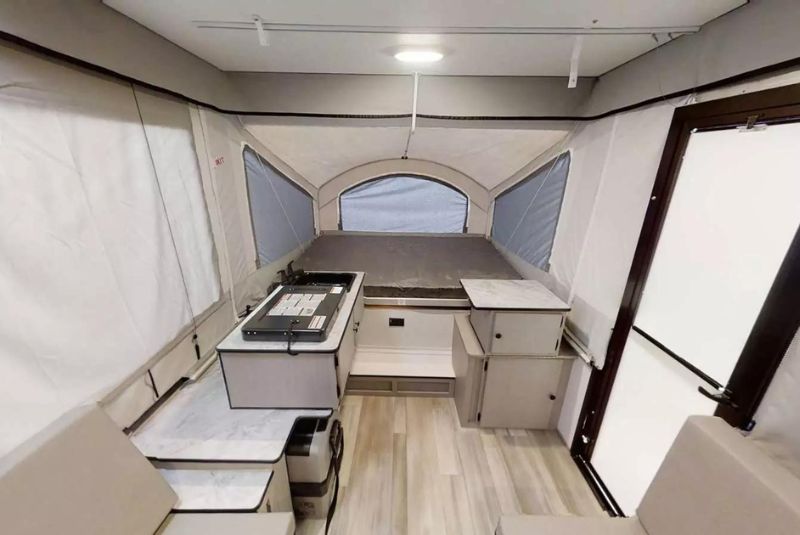 Viking 2107LS interior pop-up campers