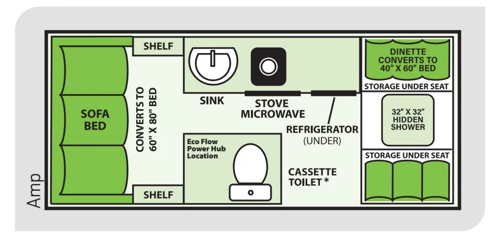 Aliner Amp floorplan