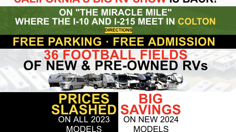 Calif. Miracle Mile RV Show’ Attracts Additional OEMs – RVBusiness – Breaking RV Industry News