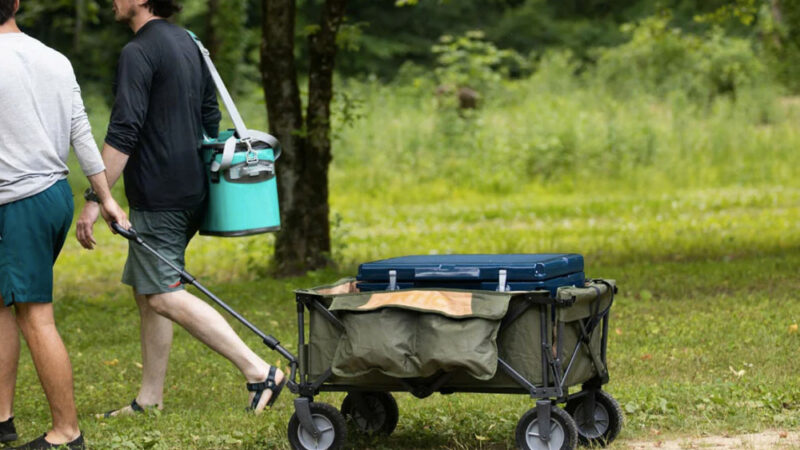 Easiest Way to Make Car Camping Better? A Collapsible Gear Wagon