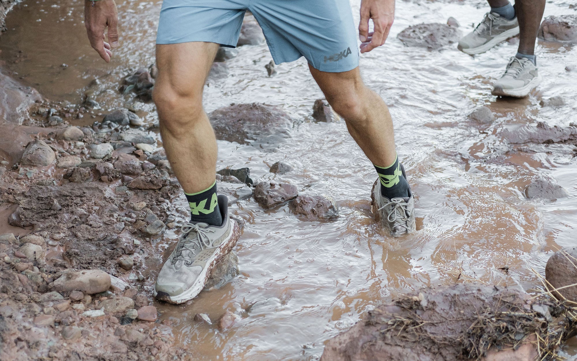 The Hoka Anacapa 2 Low GTX is waterproof.