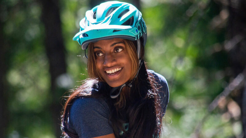 How Pro Mountain Biker Anita Naidu is Breaking Barriers