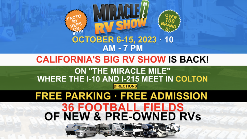 Pomona, Calif., RV Show Moves to ‘Miracle Mile’ in Colton – RVBusiness – Breaking RV Industry News