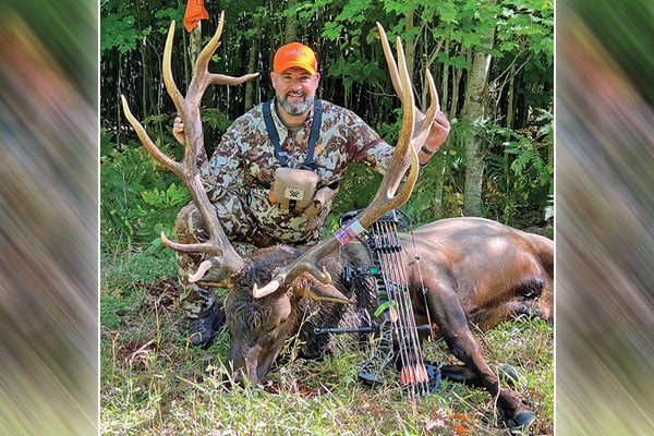 Ravenna hunter kills likely state record archery elk in Michigan – Outdoor News