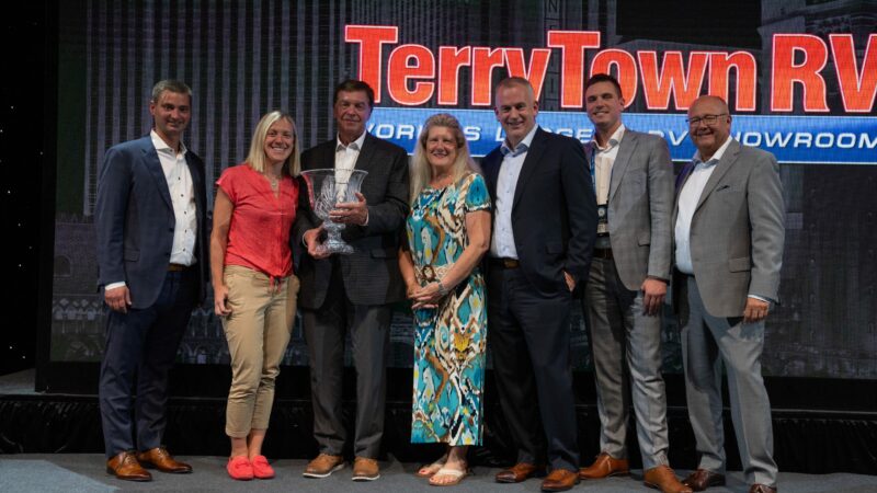 Terrytown RV Honored with Founders Award from Jayco – RVBusiness – Breaking RV Industry News