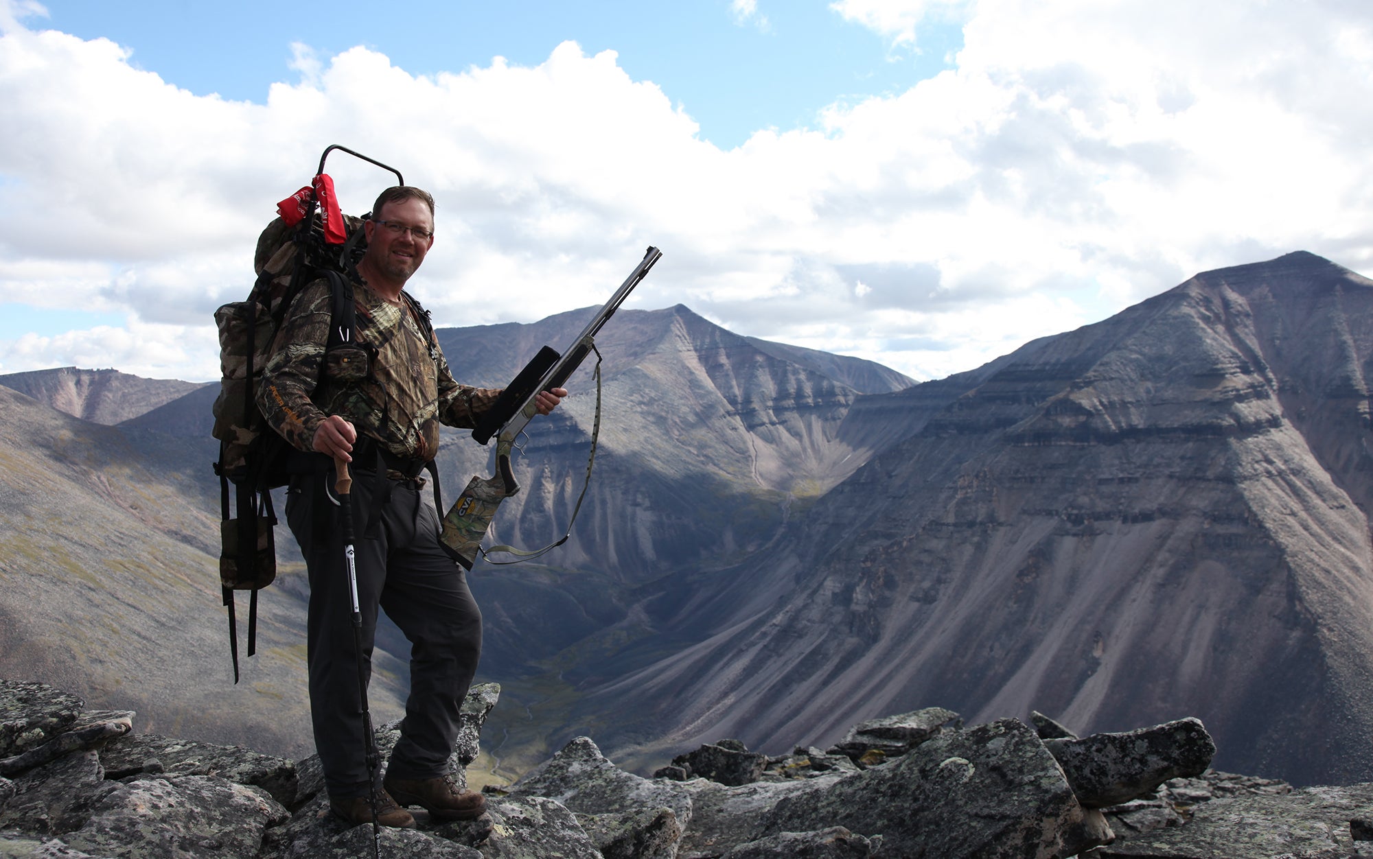 The author brought the CVS ACCURA V2 on his dream Dall sheep hunt.