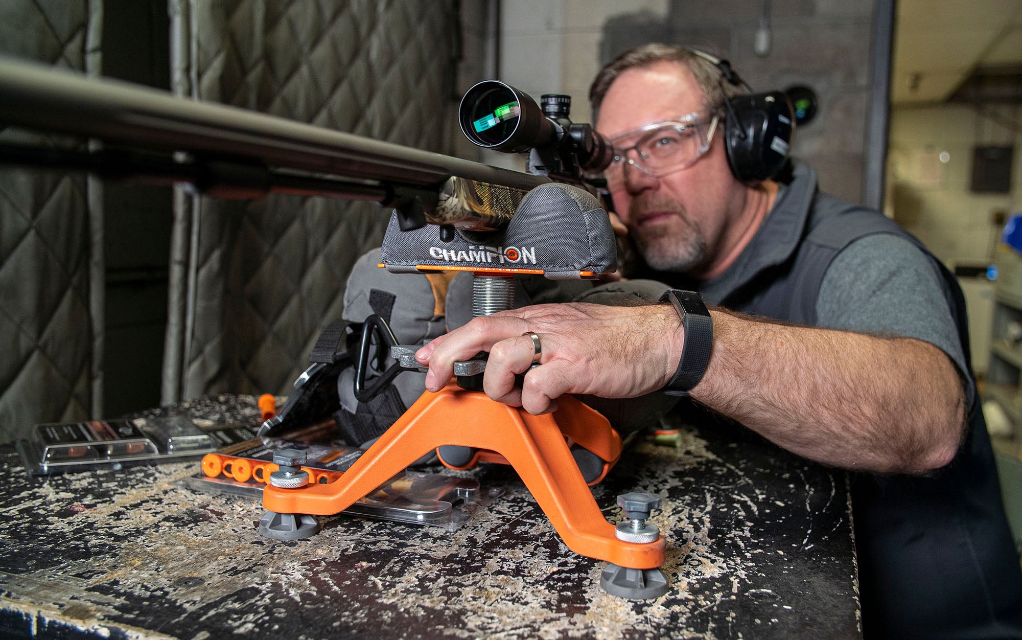 The author tested the best muzzleloaders at the range.