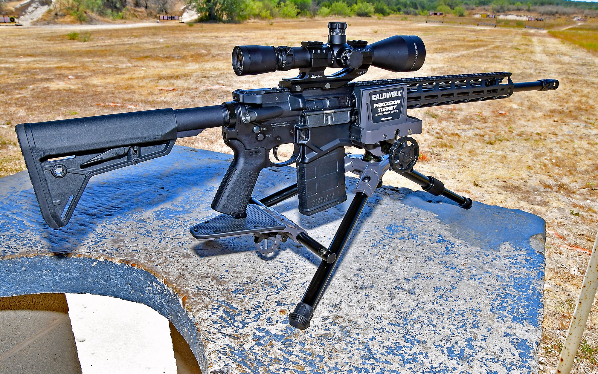 We tested the Caldwell Precision Turret Shooting Rest.