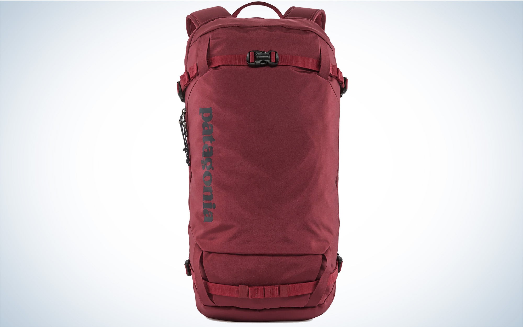 The Patagonia SnowDrifter 30L is one of the best winter backpacks for a full day.