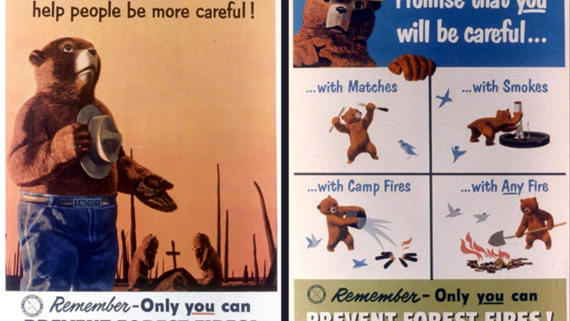 These Iconic Smokey Bear Posters Are 70 Years Old, But the Message Remains the Same Today