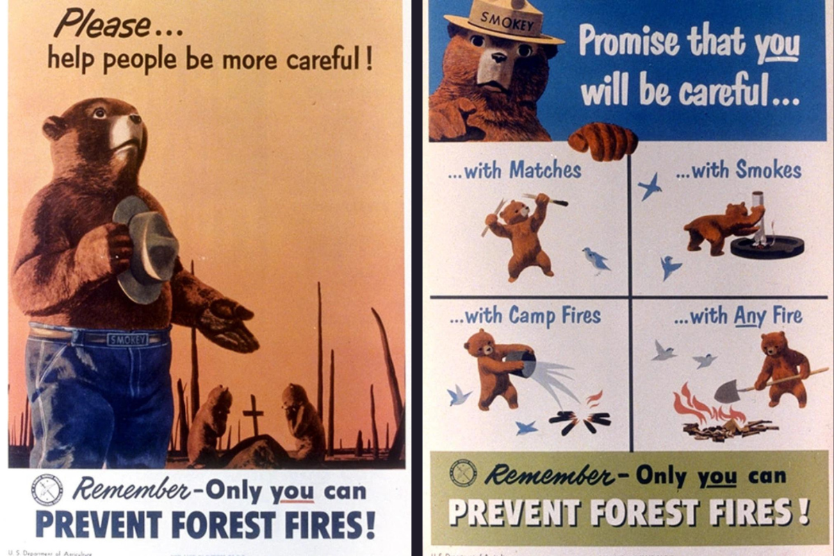 smokey bear posters 