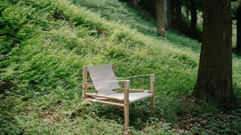This Clever Chair for Home and Camp Is Actually Biodegradable