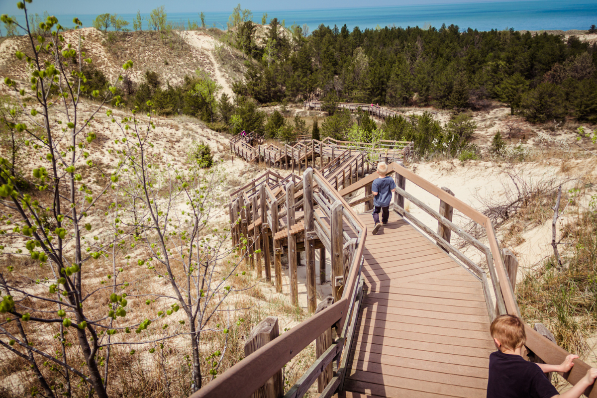 indiana dunes boardwalk