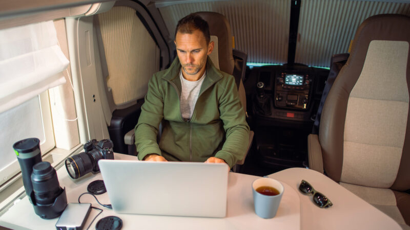 6 Ways to Create an RV Office Space