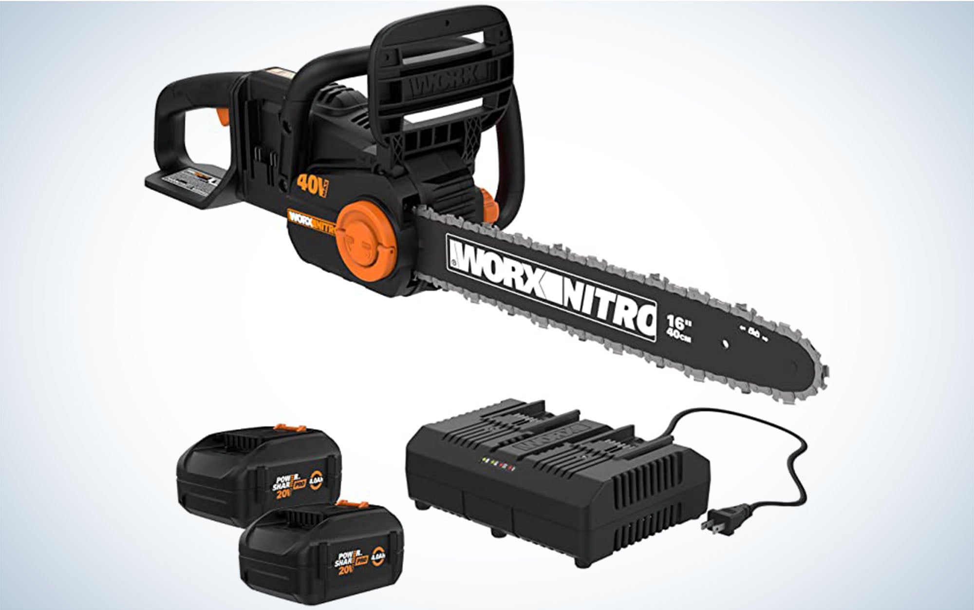The Worx Nitro 40V Power Share is one of the best electric chainsaws.