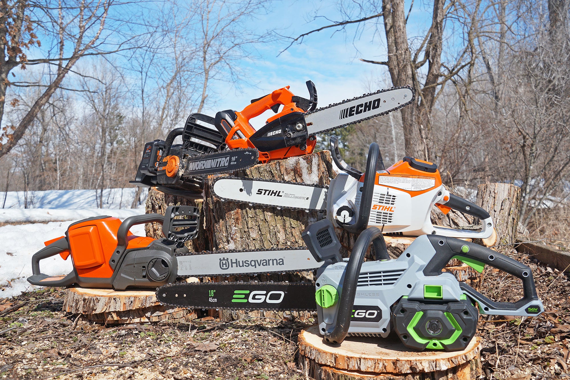 electric chainsaws