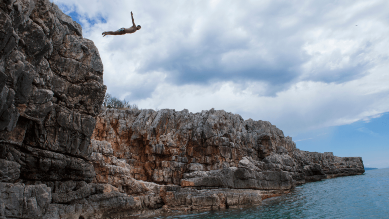 Imagine Falling at 60 MPH? High Divers Make That Plunge All the Time