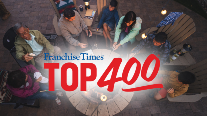 Kampgrounds of America Honored as Top 400 Franchise – RVBusiness – Breaking RV Industry News