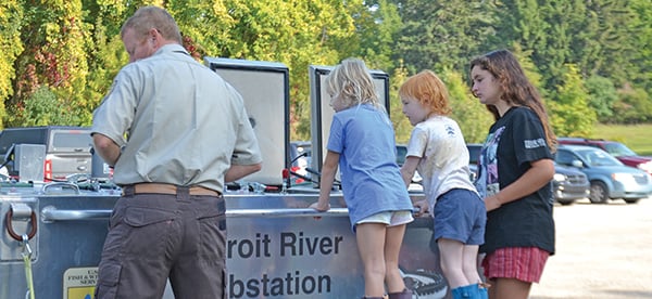 Lake sturgeon release is a win-win event as recovery efforts continue in Michigan – Outdoor News