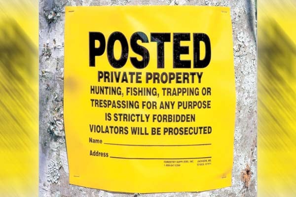 Losing access: Dealing with a shrinking hunting playing field – Outdoor News