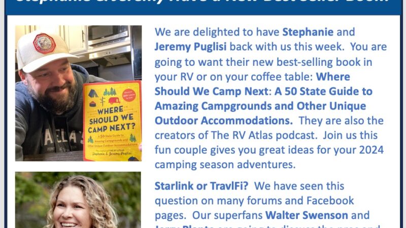 ‘RVing in New England’ to Feature Stephanie & Jeremy Puglisi – RVBusiness – Breaking RV Industry News