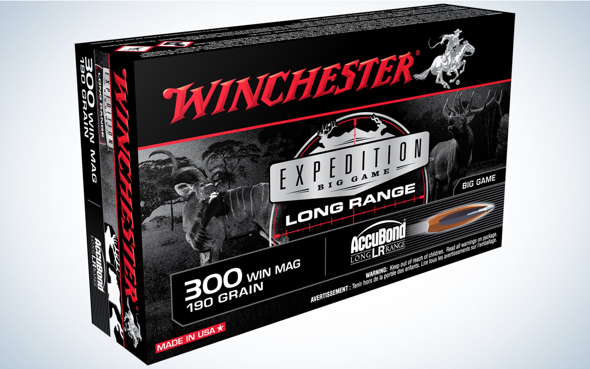 Winchester Expedition Long Range 190-grain ABLR is one of the best cartridges for moose.
