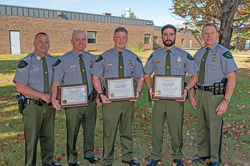Three Michigan COs honored for their lifesaving efforts in Newaygo County – Outdoor News