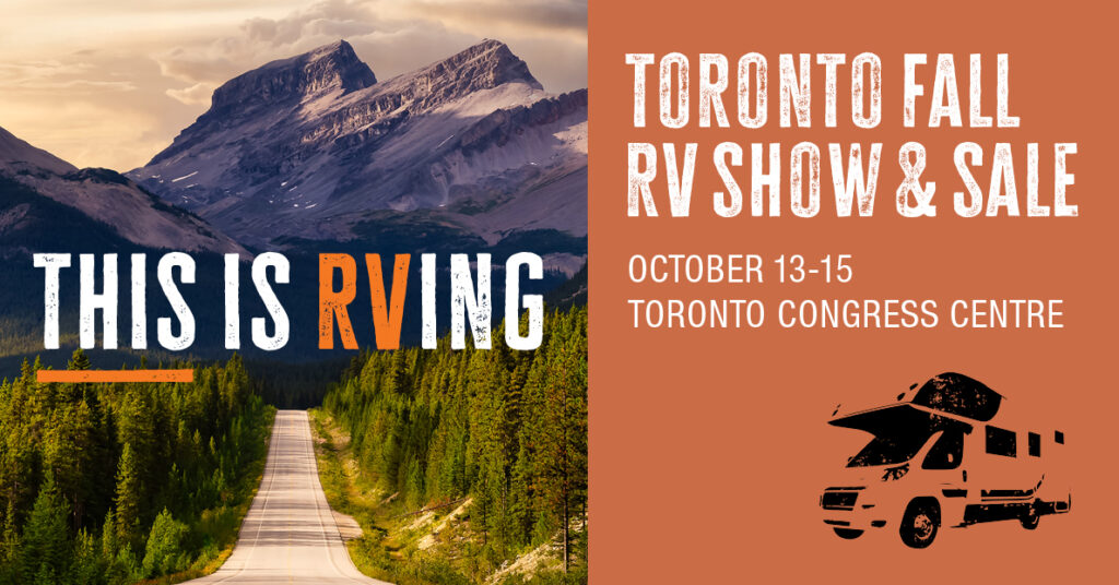 Toronto Fall RV Show and Sale October 13 15, 2023 RV Lyfe