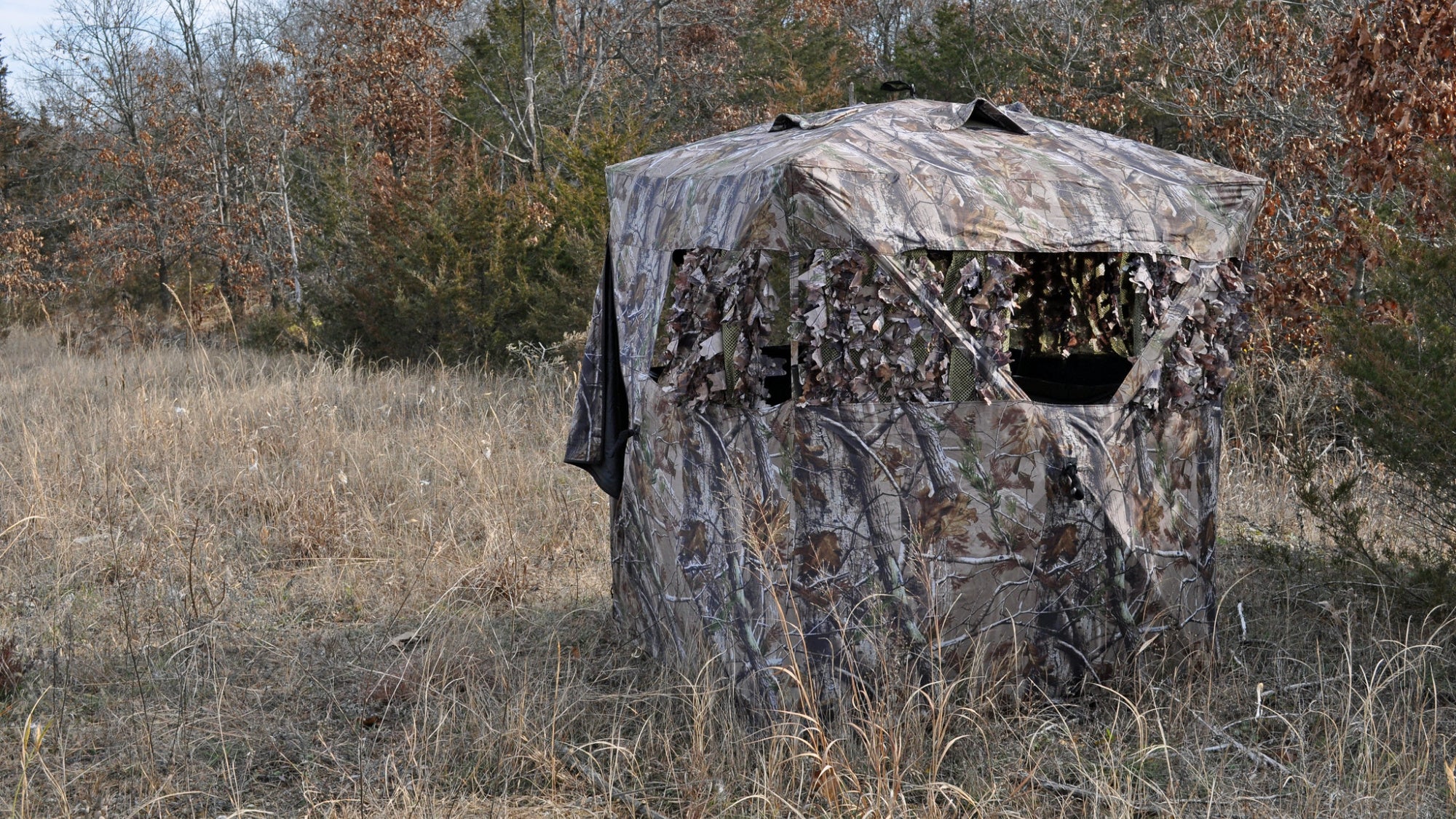 ground blind in midwest