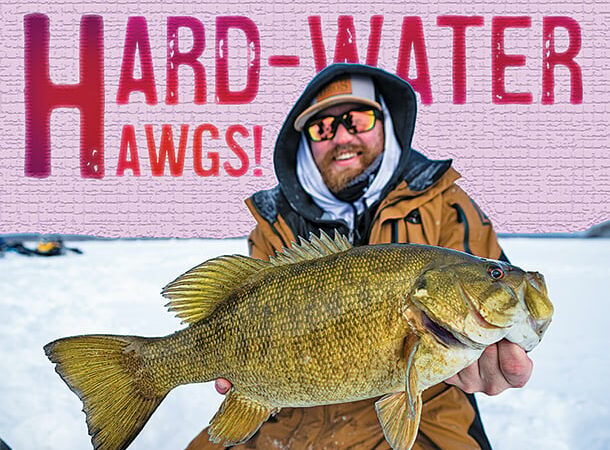 Bass on ice: Smallmouth and largemouth don’t have to be strictly an open-water target – Outdoor News