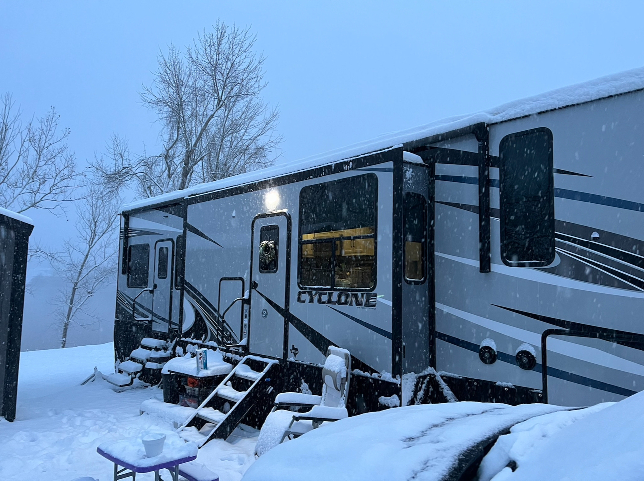 Can You Live In An RV In The Winter? - full-time rving