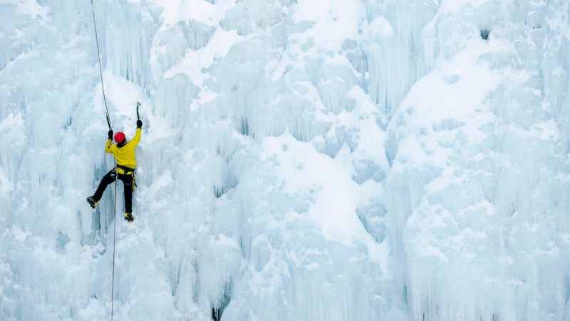 Have You Always Wanted to Try Give Ice Climbing? This Scary Clip May Change Your Mind