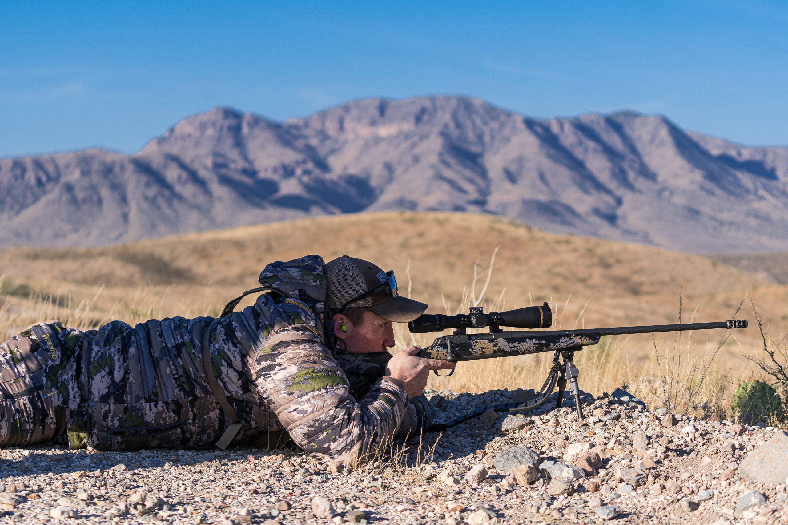 Freel shooting with muzzle brake