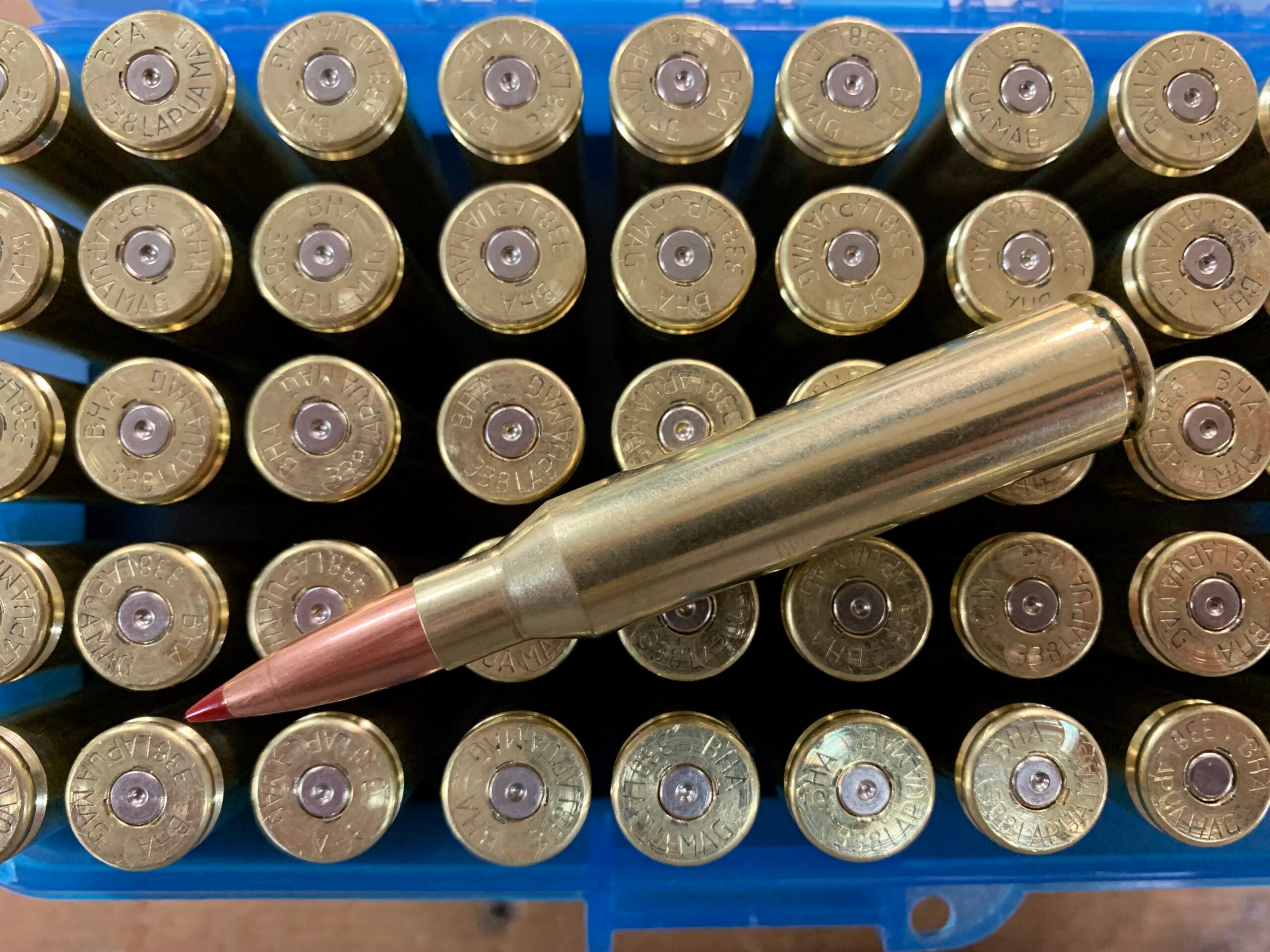 .338 lapua cartridges