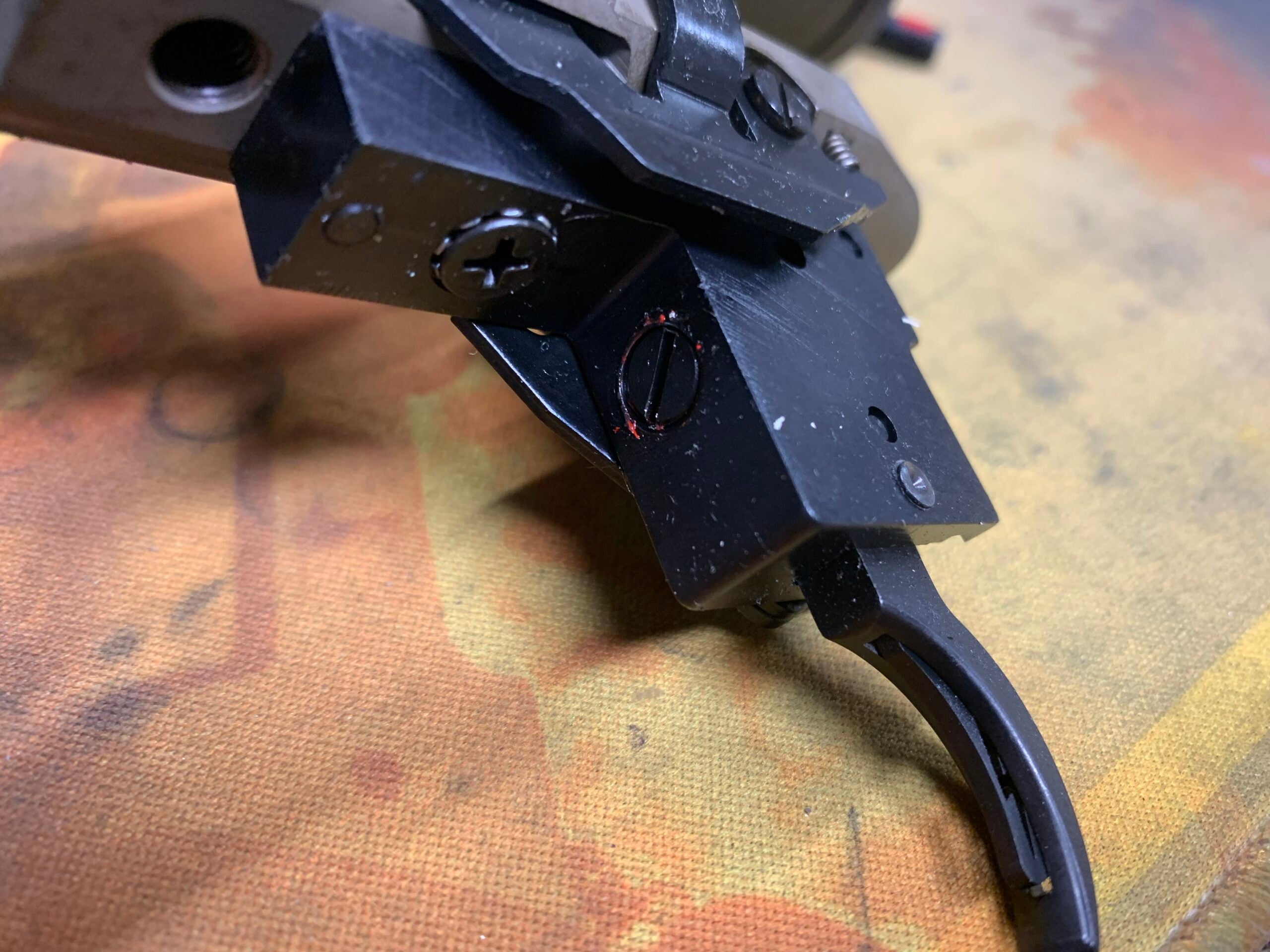 Adjustable "Lightning Bolt" trigger on the Mossberg Patriot Predator