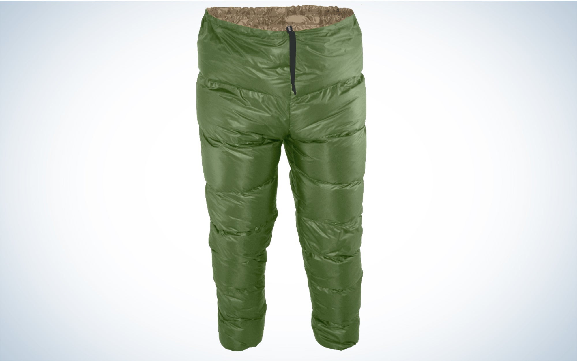 The Goosefeet Gear Down Pants are the most customizable.