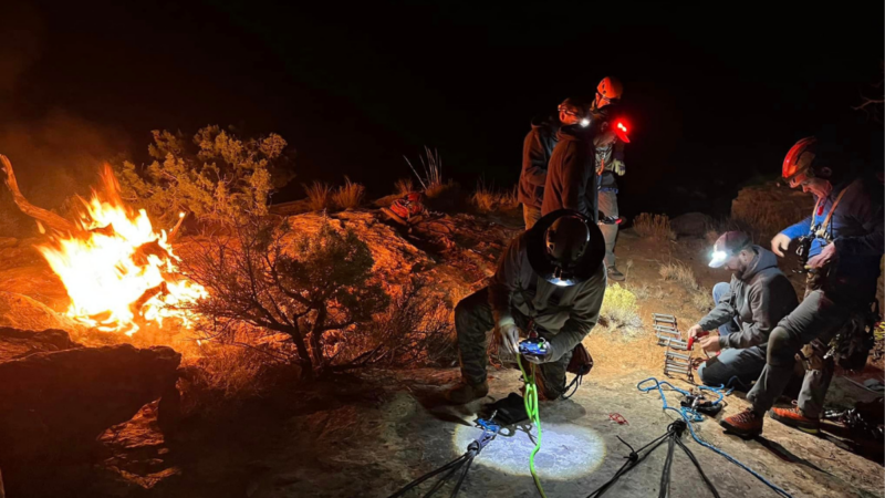 This Is Our Nightmare: Rescuers Take 12 Hours to Save a Trapped Rock Climber