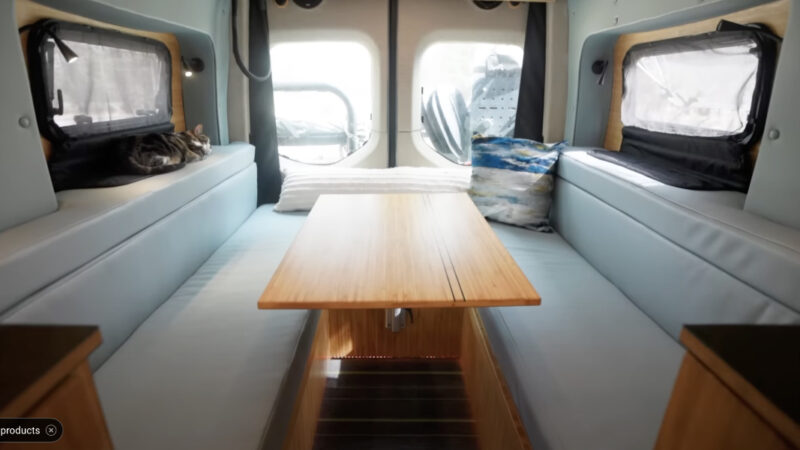 Video: Tour a Sprinter Conversion Van with Room for Friends and Family