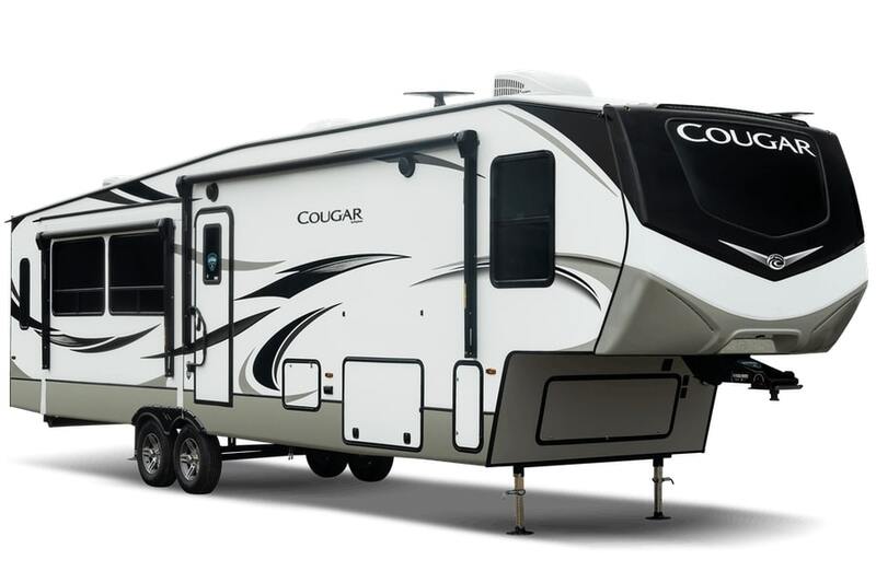 Best Keystone Cougar 5th Wheel 364BHL Exterior - used 5th wheels with 2 bedrooms
