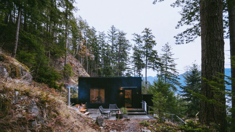 Escape Vancouver, BC to a Modern Cabin with Wood Fired Hot Tub