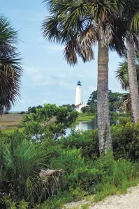 St. Marks Lighthouse is the second-oldest light station in Florida.