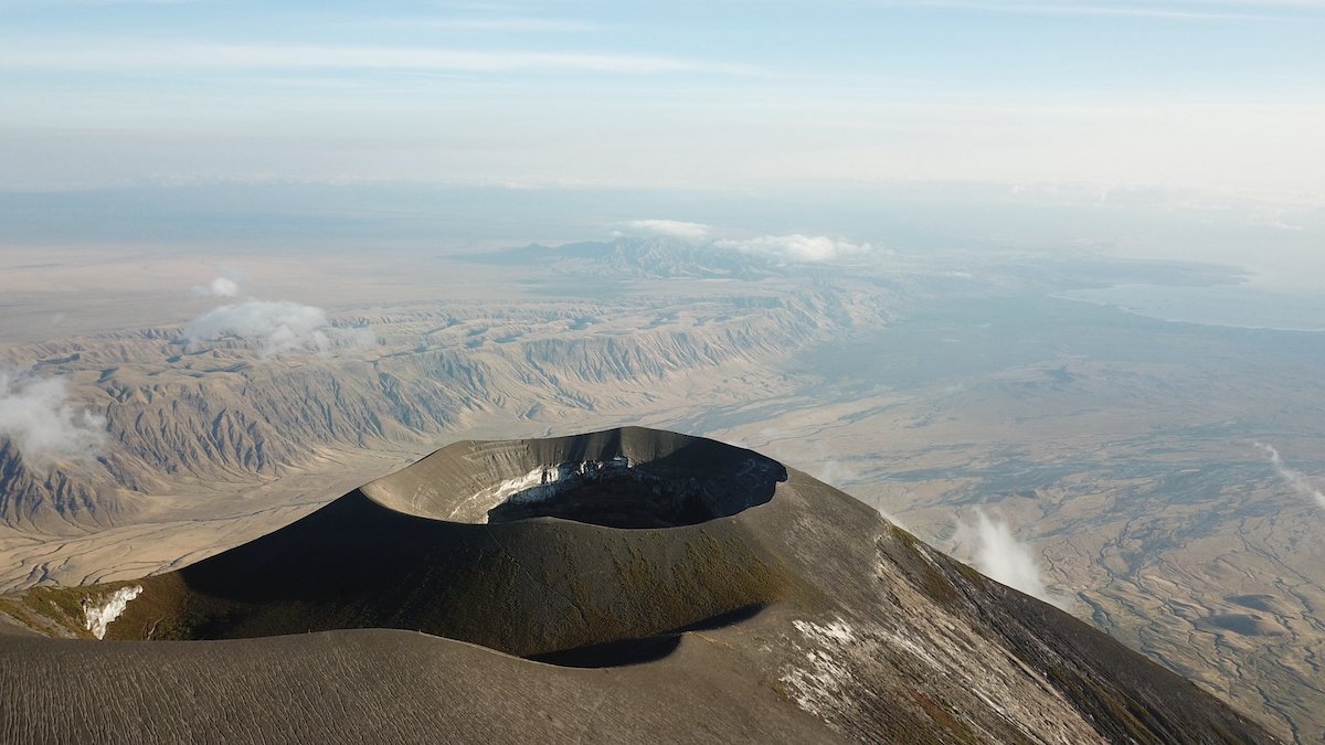 volcano in Tanzania