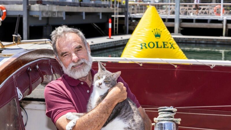 This Cat Is Sailing in a Historic Boat Race (He’s Not Really in It to Win It)