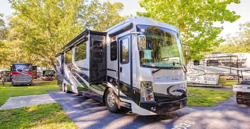 Forest River Berkshire XLT 45A Exterior - Class A motorhomes with opposing slides