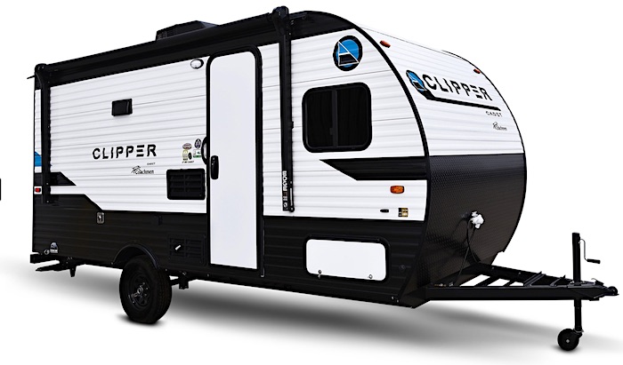 2020 Coachmen Clipper Ultra Lite 17CFQ Ext - travel trailers under 3500lbs