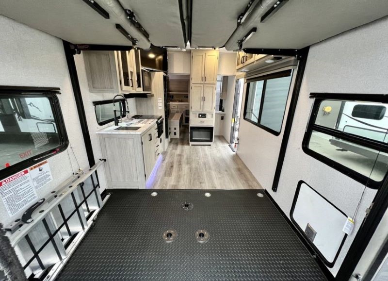 East To West Alta 2400KTH Interior - Travel trailers for couples