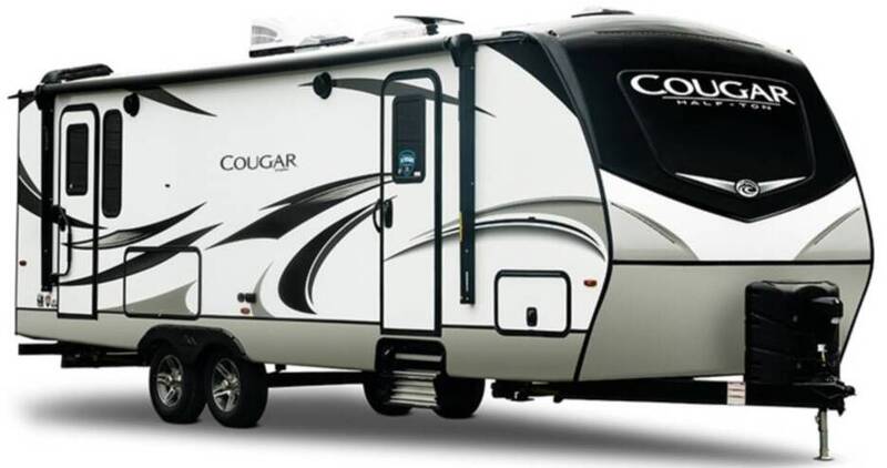 5 Small Camper Trailers For Couples Keystone Cougar 25RDS Exterior