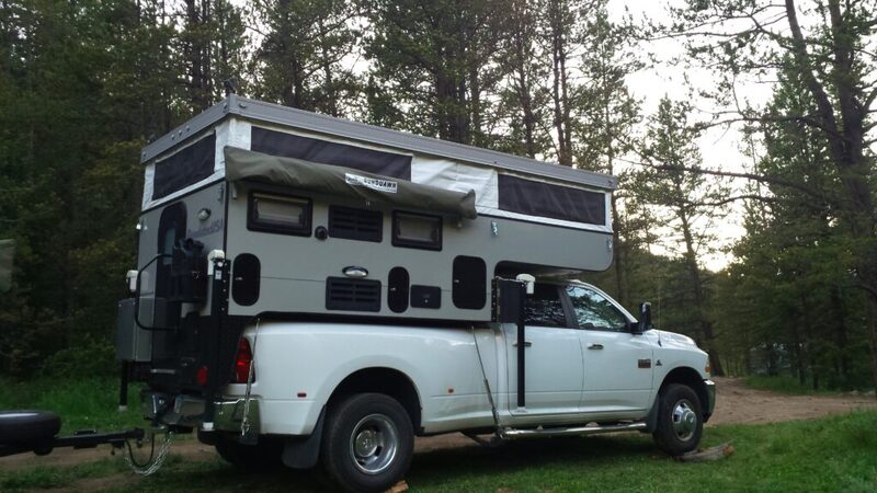 Best Pop Up Truck Campers With Bathrooms Palomino Explore Real Lite Truck Camper SS 1608 Floorplan